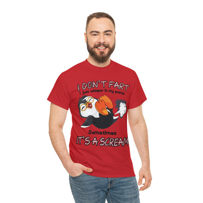 I DON'T FA*T - Funny Unisex Heavy Cotton Tee - USA