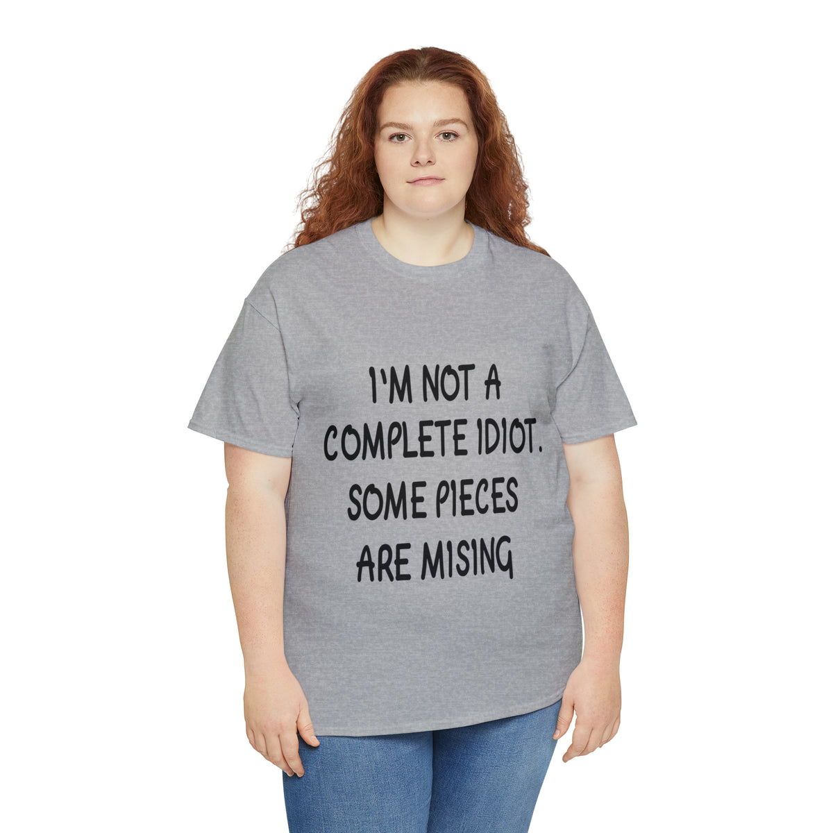I'M NOT A COMPLETE ID*** - Unisex Heavy Cotton Tee - AUS