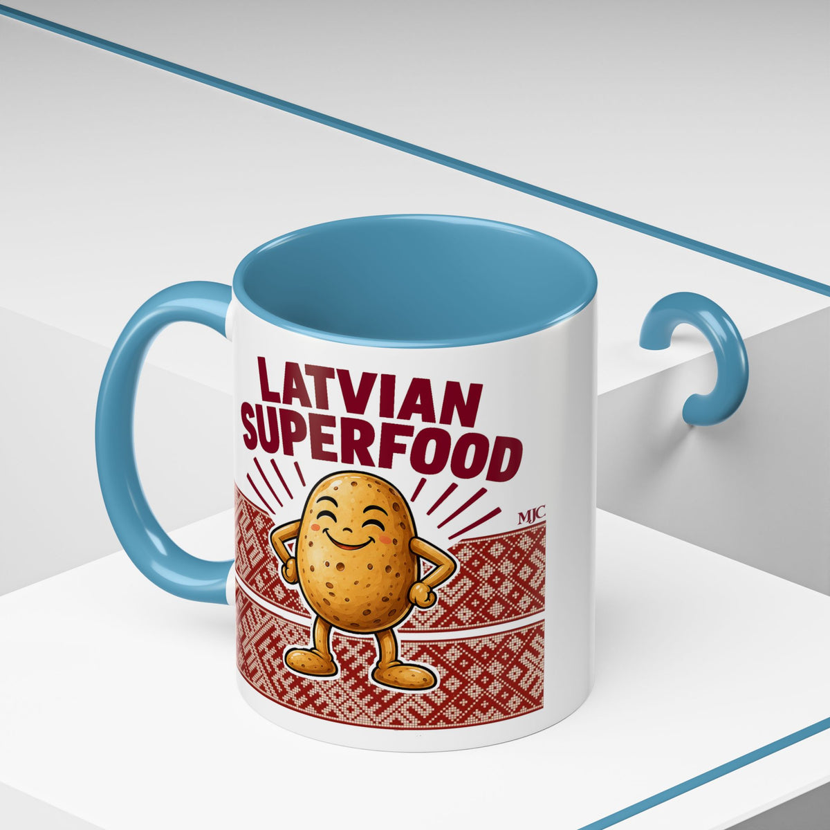 Latvian Superfood Mug | Funny Potato Gift | BalticAF