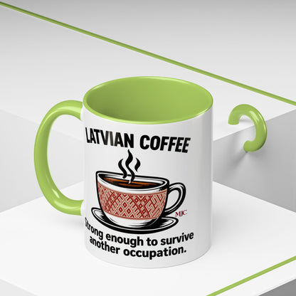 Latvian Coffee Mug | Funny Latvian Heritage Gift | BalticAF