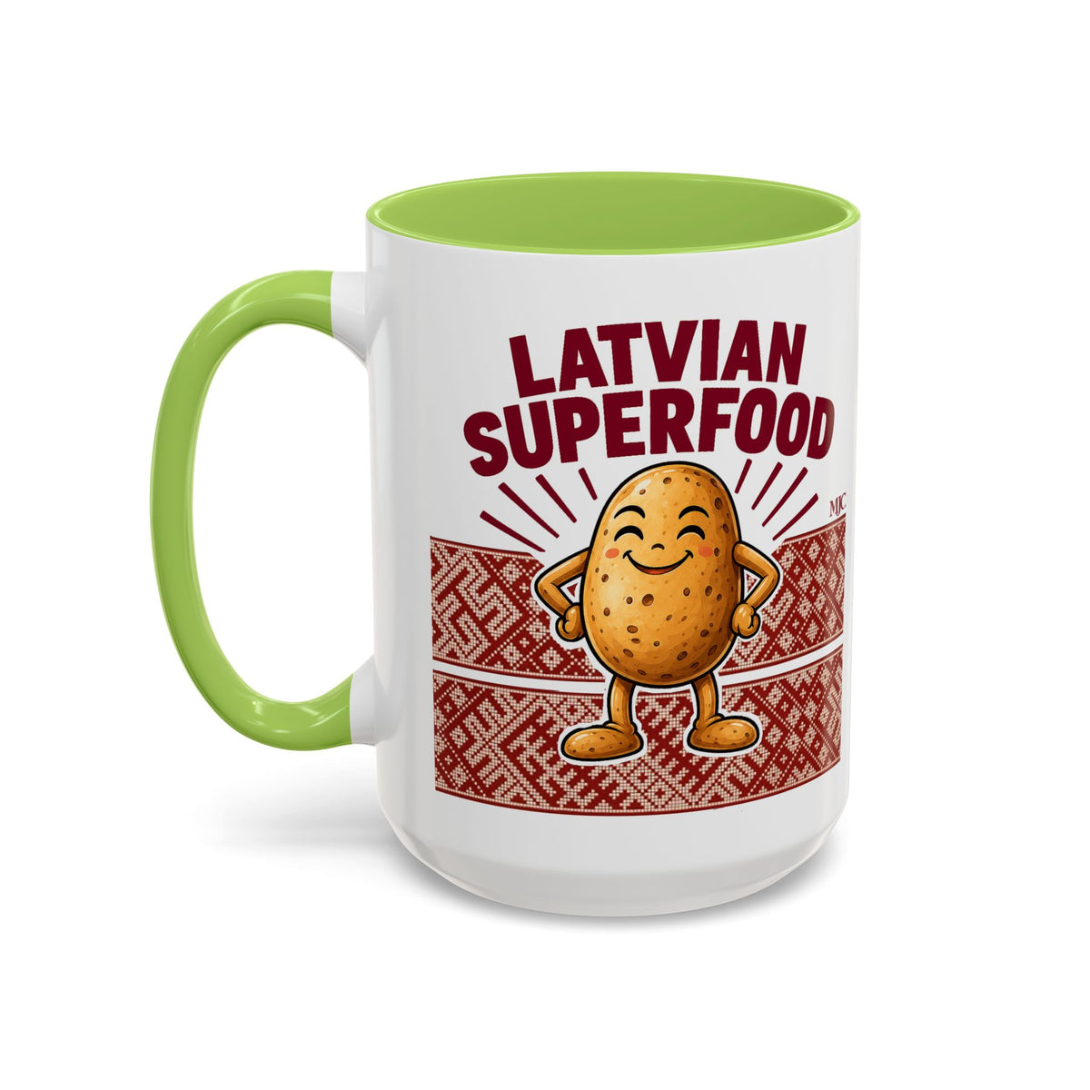 Latvian Superfood Mug | Funny Potato Gift | BalticAF