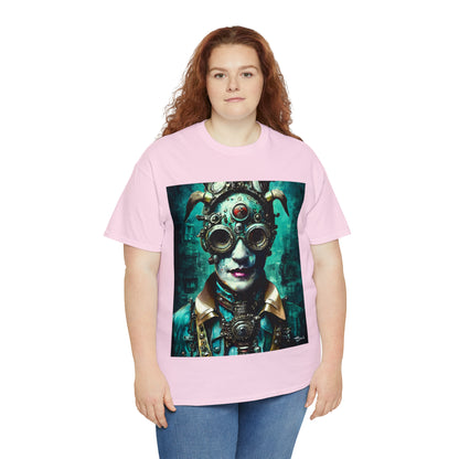 CYBER-STEAMPUNK LORD - Airt on a Shirt  - Unisex Heavy Cotton Tee - AUS