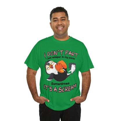I DON'T FA*T - Funny Unisex Heavy Cotton Tee - USA