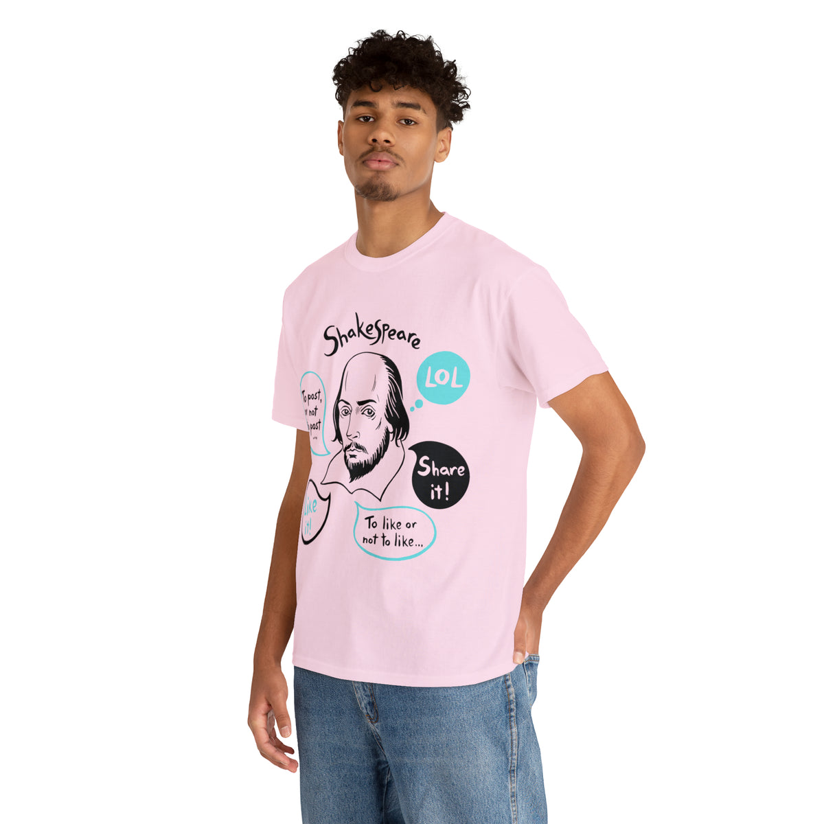 21st Century SHAKESPEARE  (light) - Unisex Heavy Cotton Tee