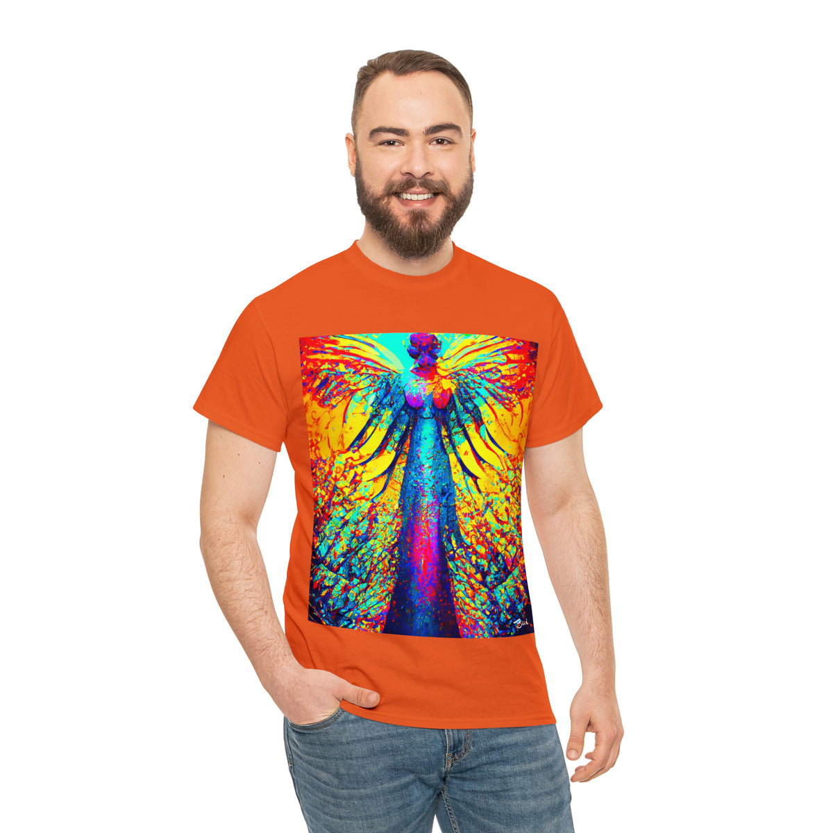 GUARDIAN MOTHER - Airt on a Shirt  - Unisex Heavy Cotton Tee - AUS