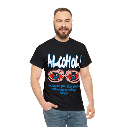 "ALC****" vs Salad - Funny Unisex Heavy Cotton Tee - AUS