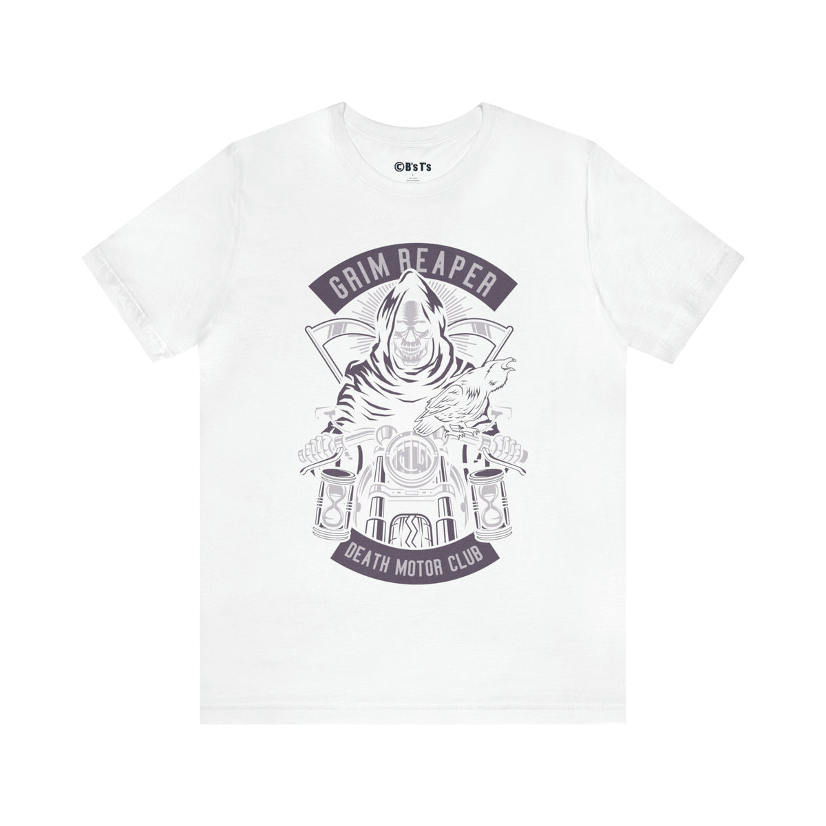 GRIM REAPER Moto Club - Unisex Jersey Short Sleeve Tee