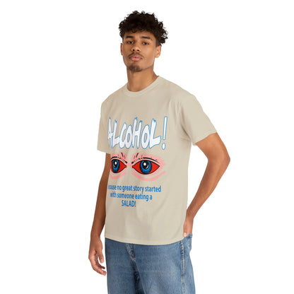 "ALC****" vs Salad - Funny Unisex Heavy Cotton Tee - AUS