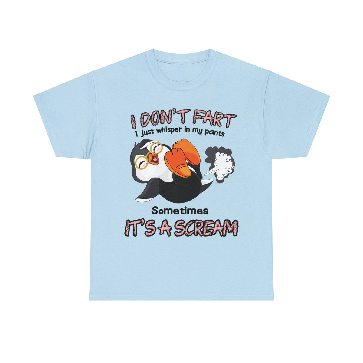 I DON'T FA*T - Funny Unisex Heavy Cotton Tee - USA