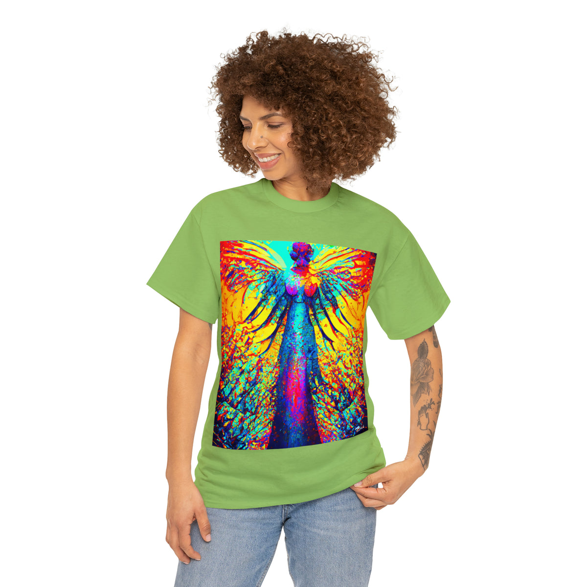 GUARDIAN MOTHER - Airt on a Shirt  - Unisex Heavy Cotton Tee - AUS