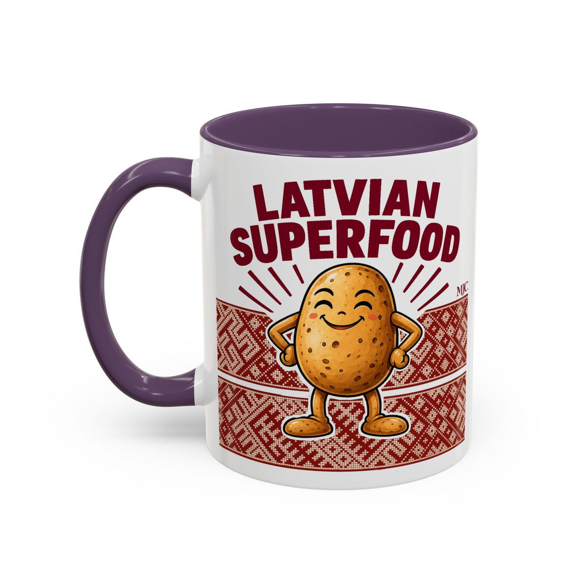 Latvian Superfood Mug | Funny Potato Gift | BalticAF