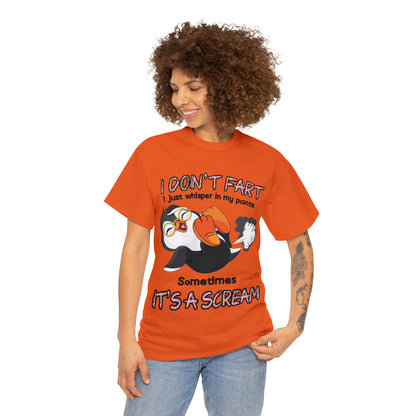 I DON'T FA*T  - Funny Unisex Heavy Cotton Tee - AUS