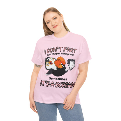 I DON'T FA*T  - Funny Unisex Heavy Cotton Tee - AUS