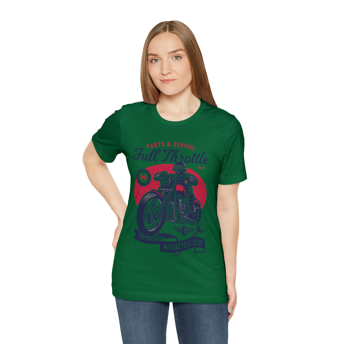 FULL THROTTLE Parts & Service - Unisex Jersey Short Sleeve Tee