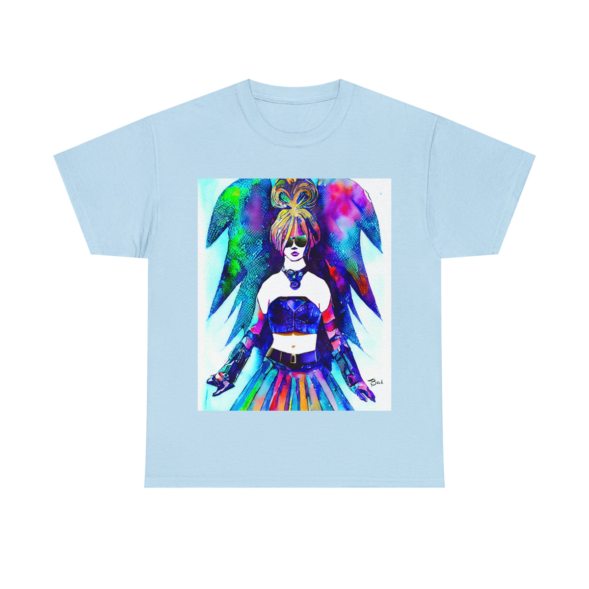 CYBER GIRL - Airt on a Shirt  - Unisex Heavy Cotton Tee - AUS