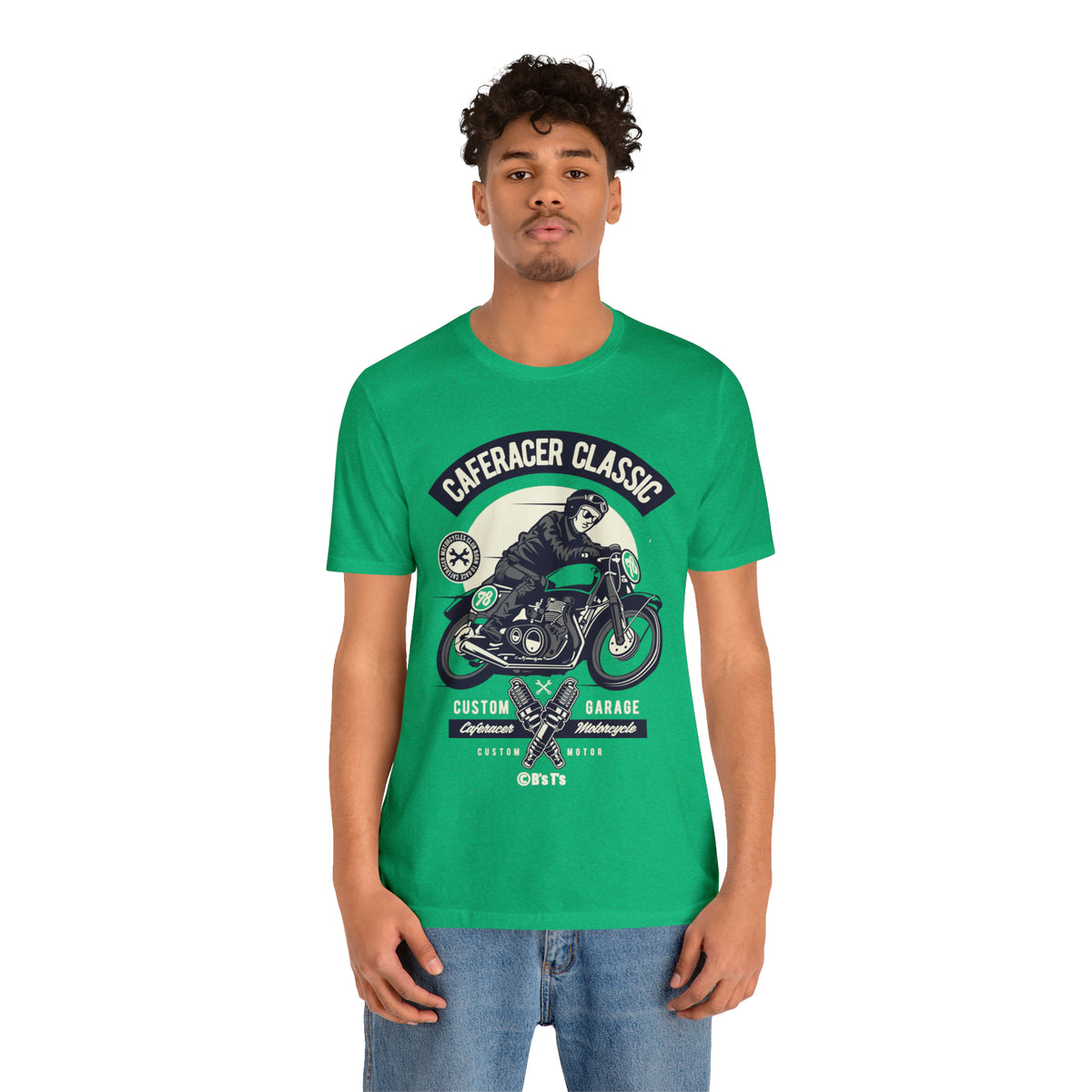 CAFE RACER Classic - Unisex Jersey Short Sleeve Tee