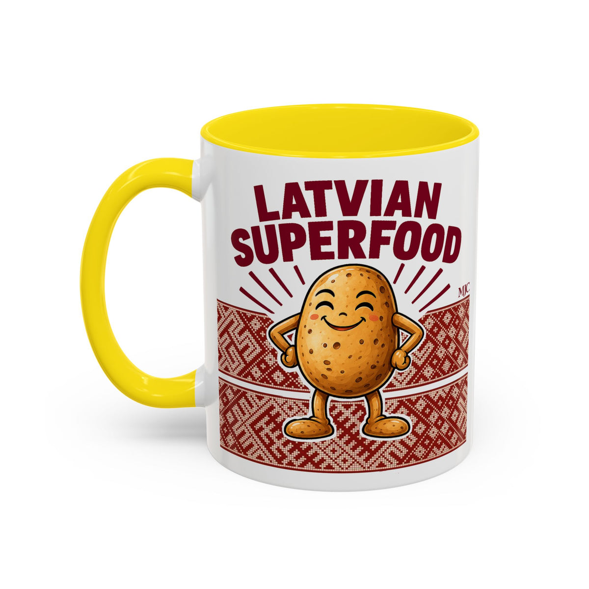 Latvian Superfood Mug | Funny Potato Gift | BalticAF