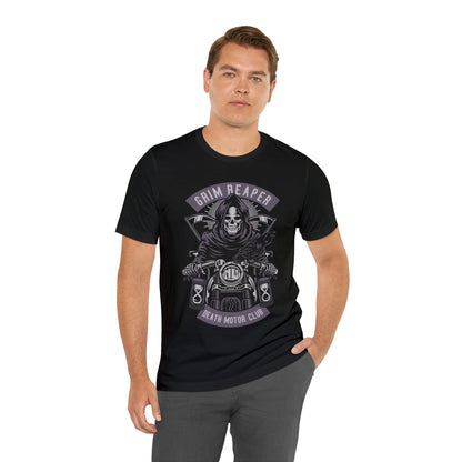 GRIM REAPER Moto Club - Unisex Jersey Short Sleeve Tee