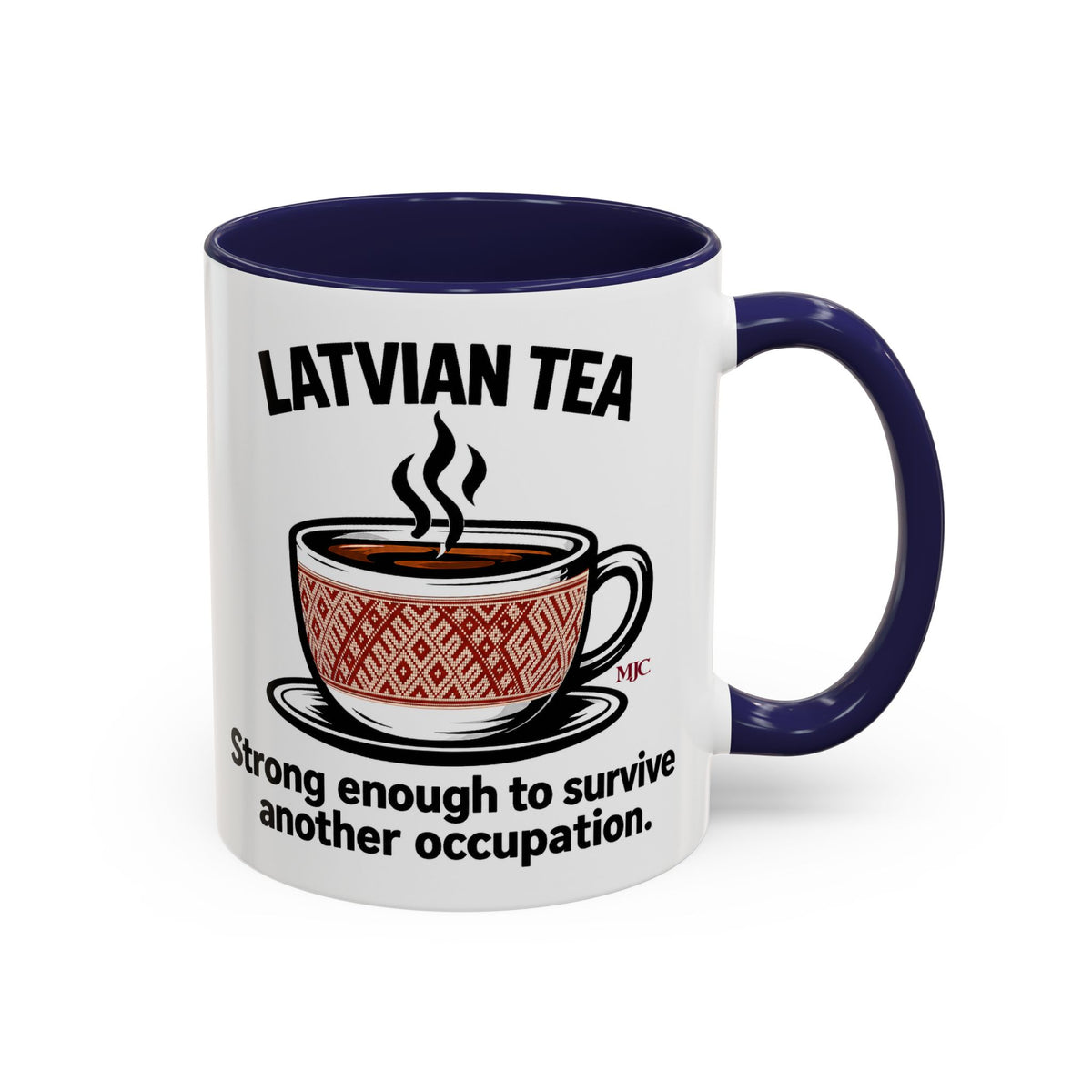 Latvian Tea Mug | Latvian Heritage & Humour Gift | BalticAF