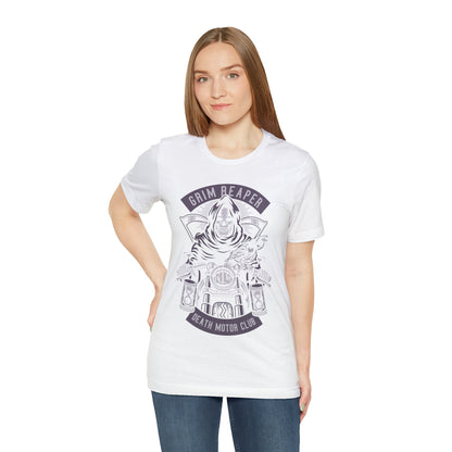 GRIM REAPER Moto Club - Unisex Jersey Short Sleeve Tee