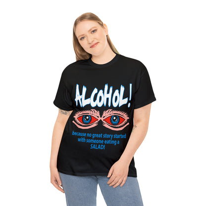 "ALC****" vs Salad - Funny Unisex Heavy Cotton Tee - AUS
