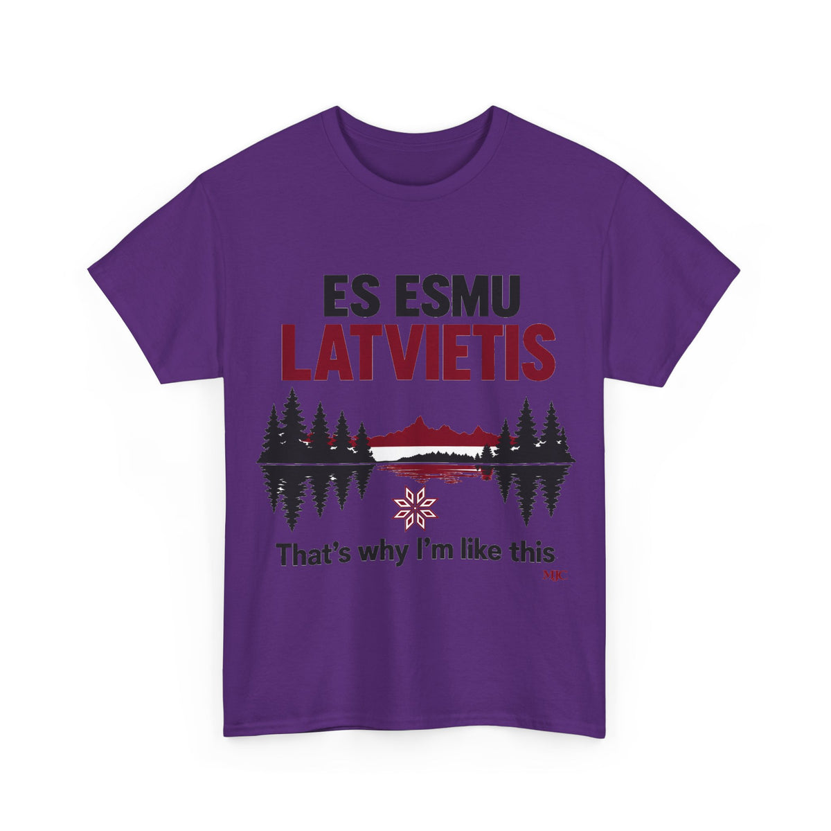 Es Esmu Latvietis T-Shirt | Proud Latvian Heritage Gift | BalticAF
