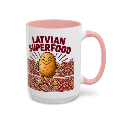 Latvian Superfood Mug | Funny Potato Gift | BalticAF