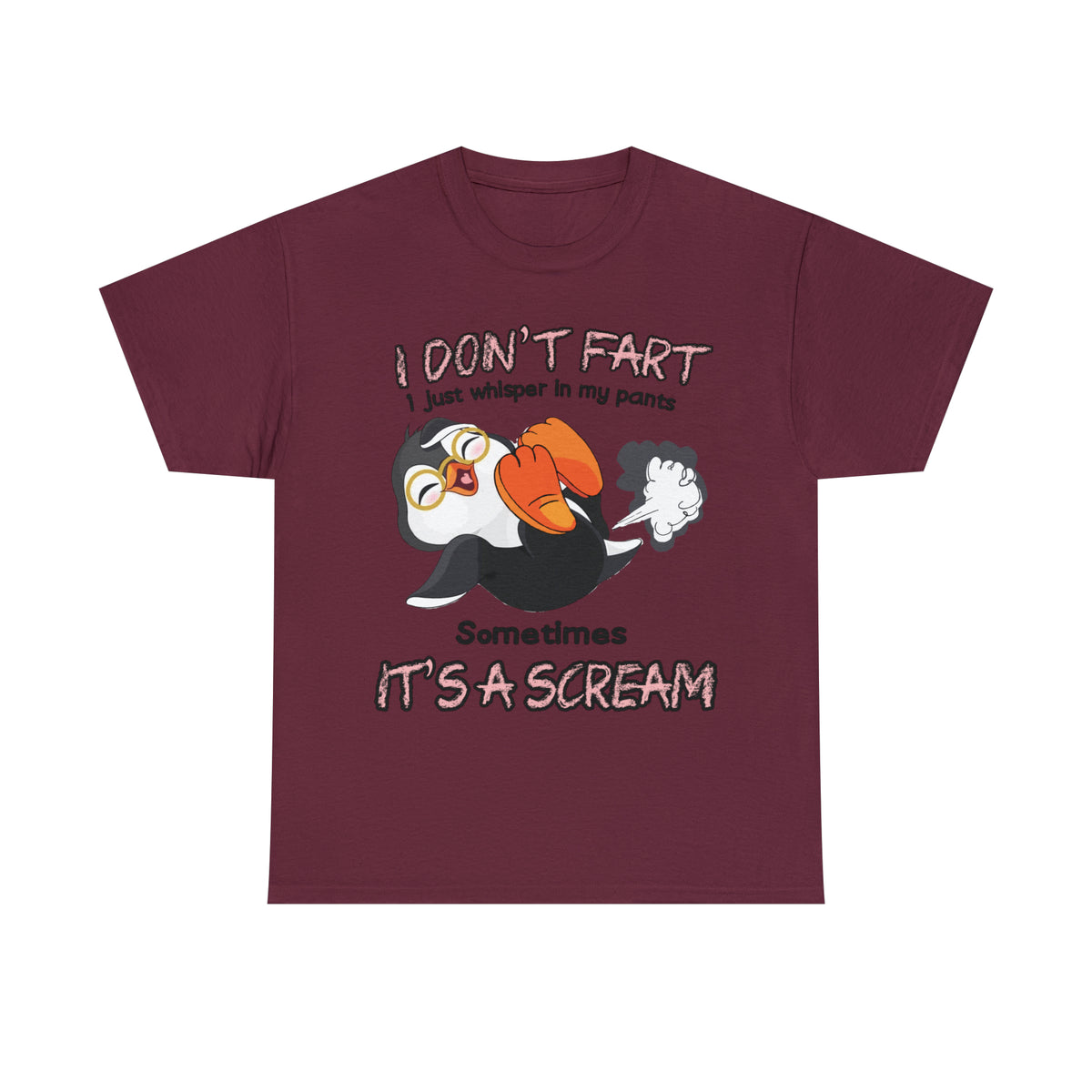 I DON'T FA*T - Funny Unisex Heavy Cotton Tee - USA