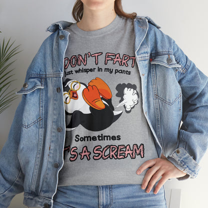 I DON'T FA*T - Funny Unisex Heavy Cotton Tee - USA