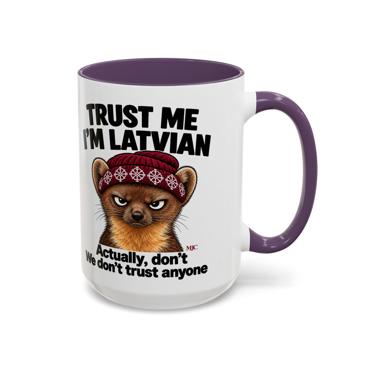 Trust Me I'm Latvian Mug | Funny Latvian Gift | BalticAF