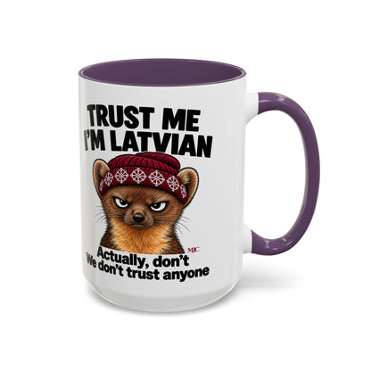 Trust Me I'm Latvian Mug | Funny Latvian Gift | BalticAF