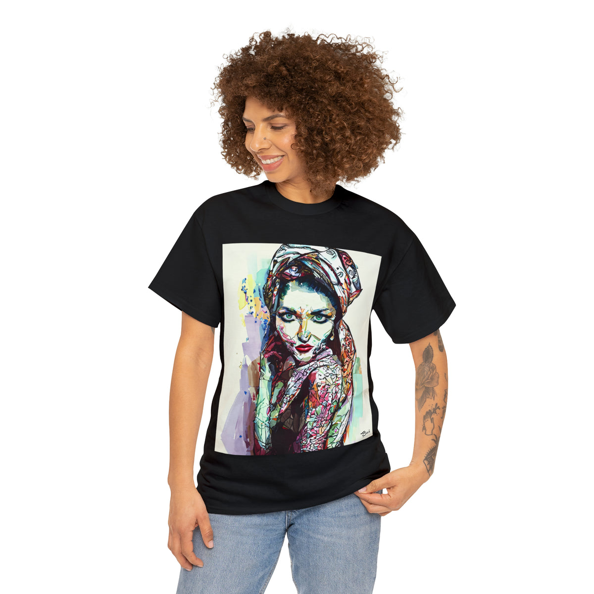 EASTERN BEAUTY - Airt on a Shirt  - Unisex Heavy Cotton Tee - AUS