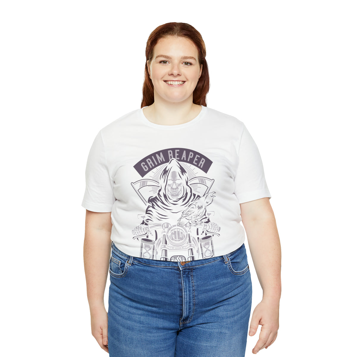GRIM REAPER Moto Club - Unisex Jersey Short Sleeve Tee