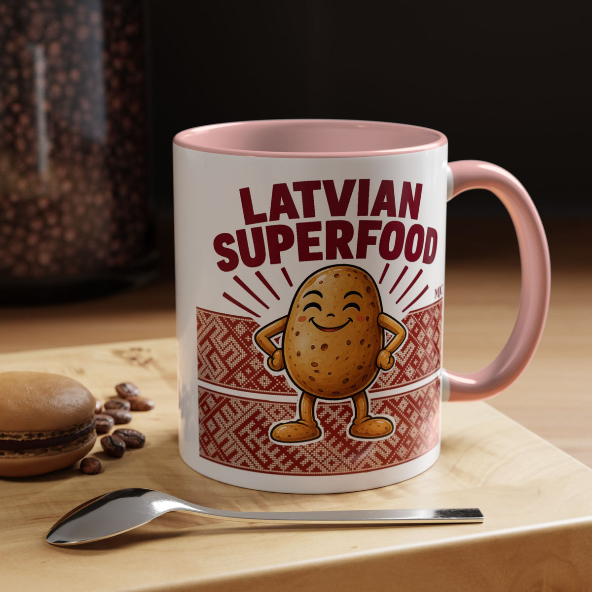 Latvian Superfood Mug | Funny Potato Gift | BalticAF