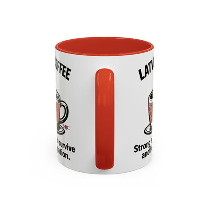 Latvian Coffee Mug | Funny Latvian Heritage Gift | BalticAF