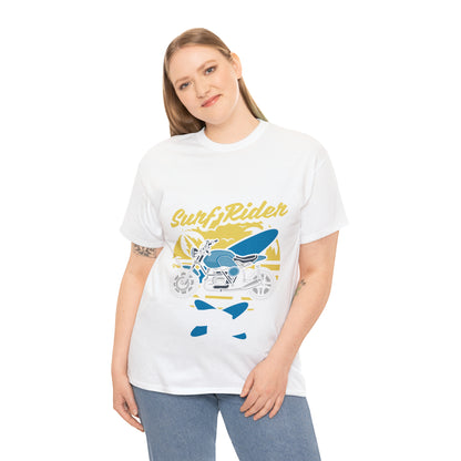 SURF RIDER - Printed in Australia - Unisex Jersey Short Sleeve Tee
