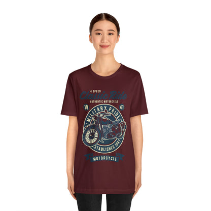 MILITARY RIDE Classic Pride - Unisex Jersey Short Sleeve Tee