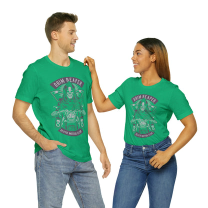 GRIM REAPER Moto Club - Unisex Jersey Short Sleeve Tee