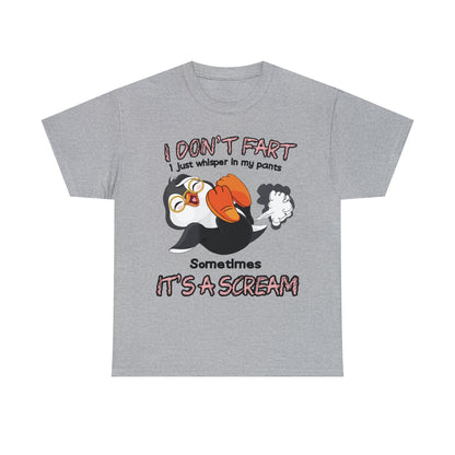 I DON'T FA*T - Funny Unisex Heavy Cotton Tee - USA