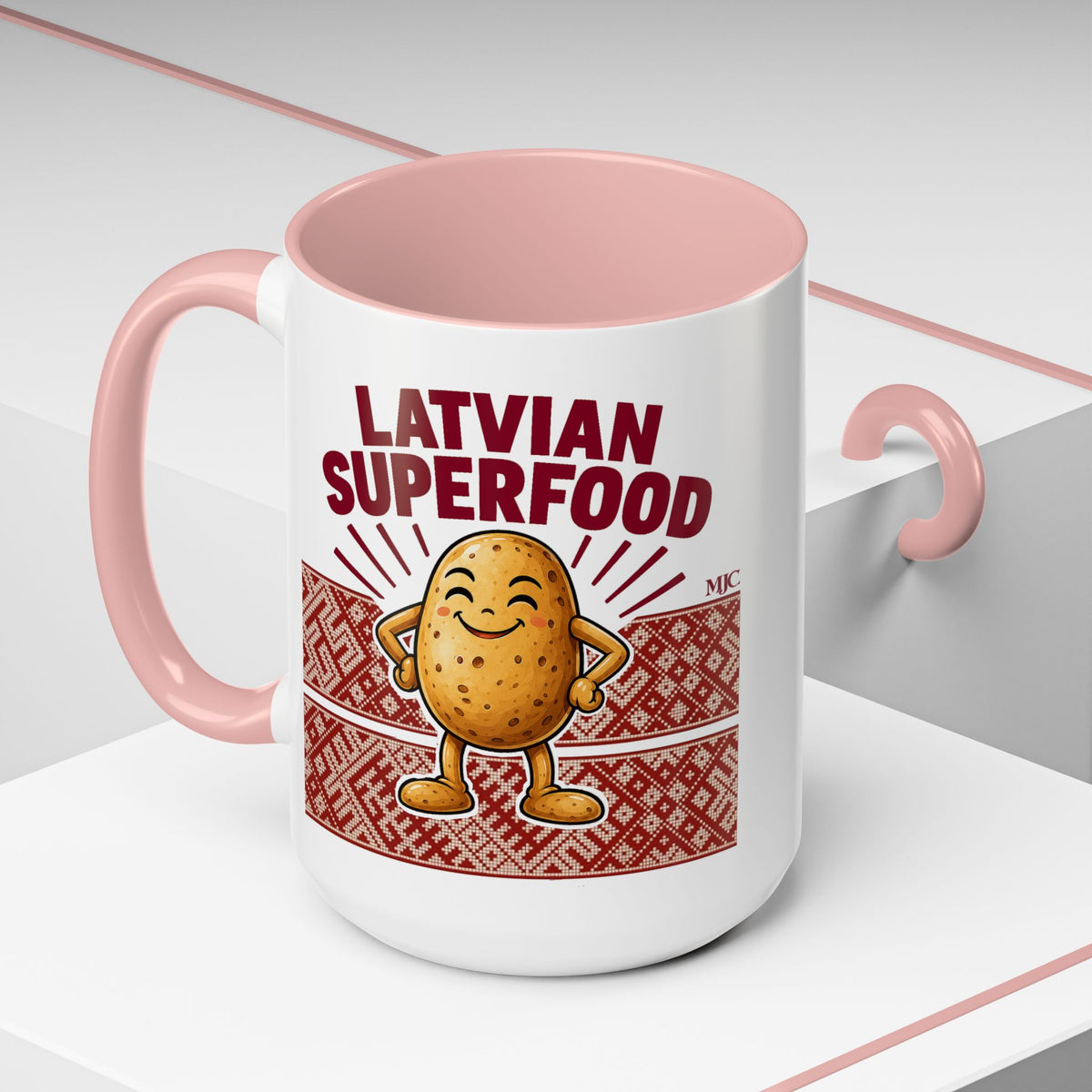 Latvian Superfood Mug | Funny Potato Gift | BalticAF