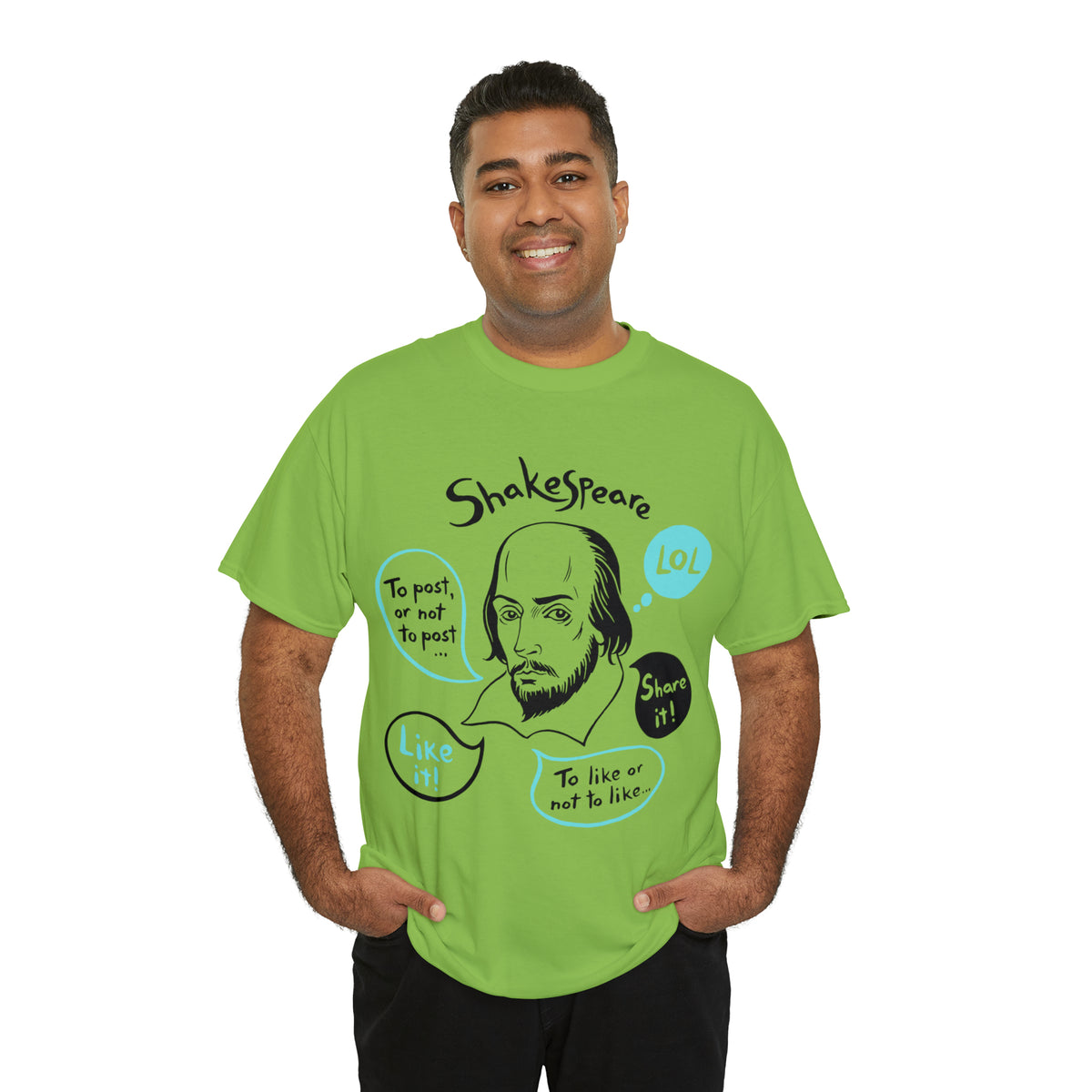 21st Century SHAKESPEARE  (light) - Unisex Heavy Cotton Tee