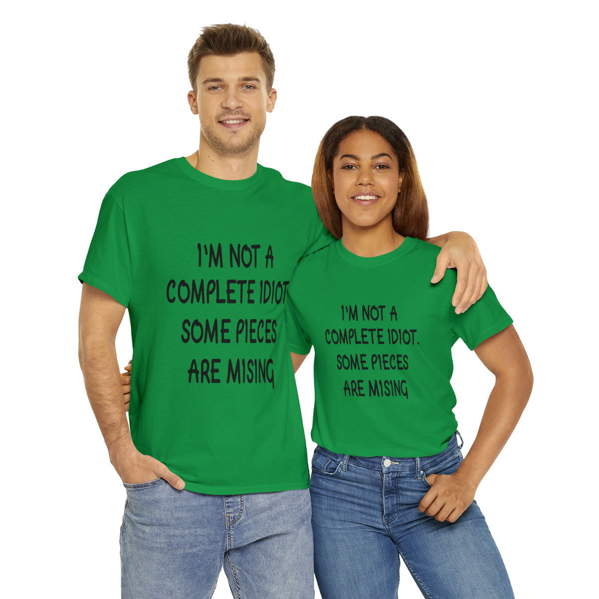 I'M NOT A COMPLETE ID*** - Unisex Heavy Cotton Tee - AUS