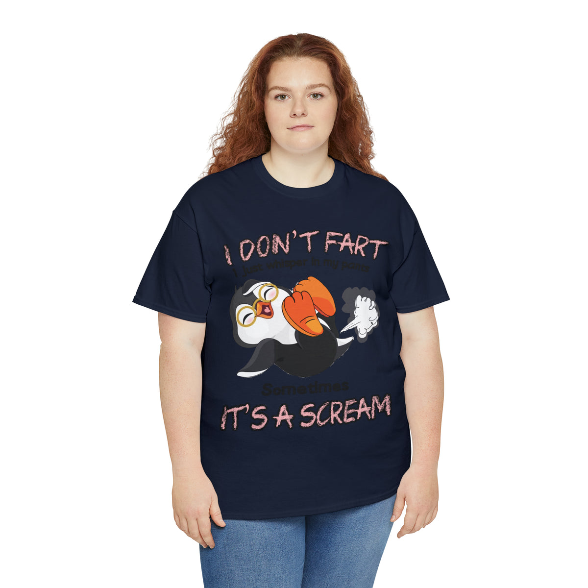 I DON'T FA*T - Funny Unisex Heavy Cotton Tee - USA