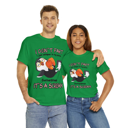 I DON'T FA*T  - Funny Unisex Heavy Cotton Tee - AUS