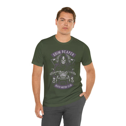GRIM REAPER Moto Club - Unisex Jersey Short Sleeve Tee
