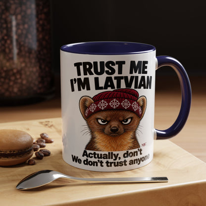 Trust Me I'm Latvian Mug | Funny Latvian Gift | BalticAF