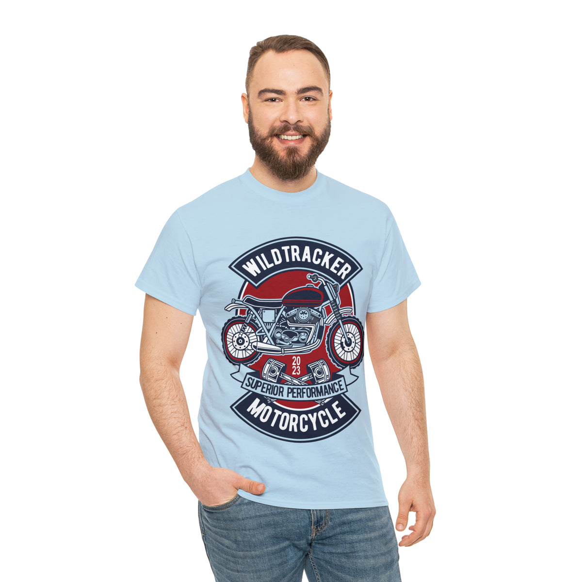 WILD TRACKER - Printed in Australia - Unisex Jersey Short Sleeve Tee