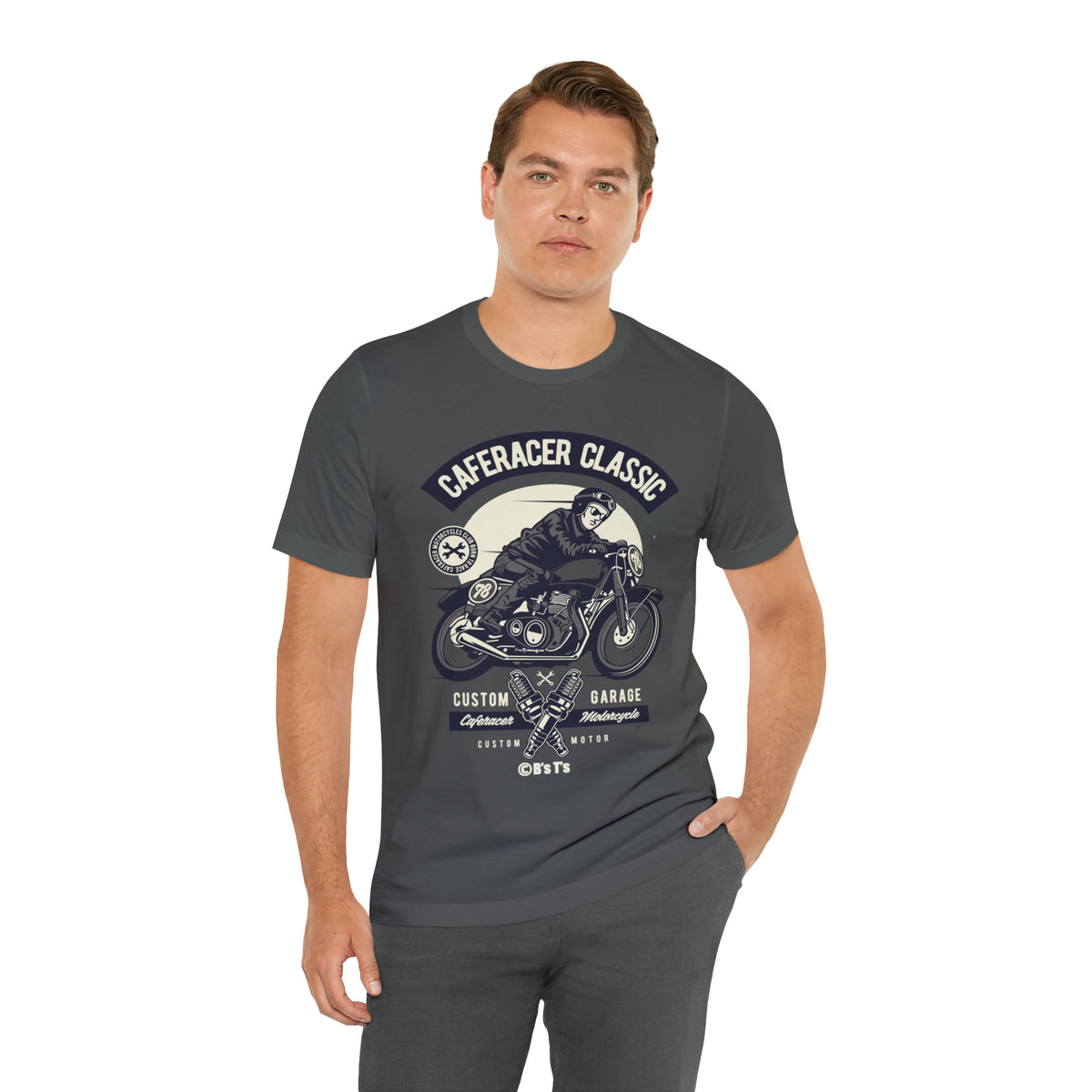 CAFE RACER Classic - Unisex Jersey Short Sleeve Tee