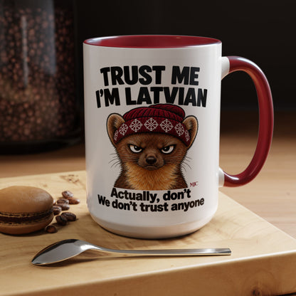 Trust Me I'm Latvian Mug | Funny Latvian Gift | BalticAF