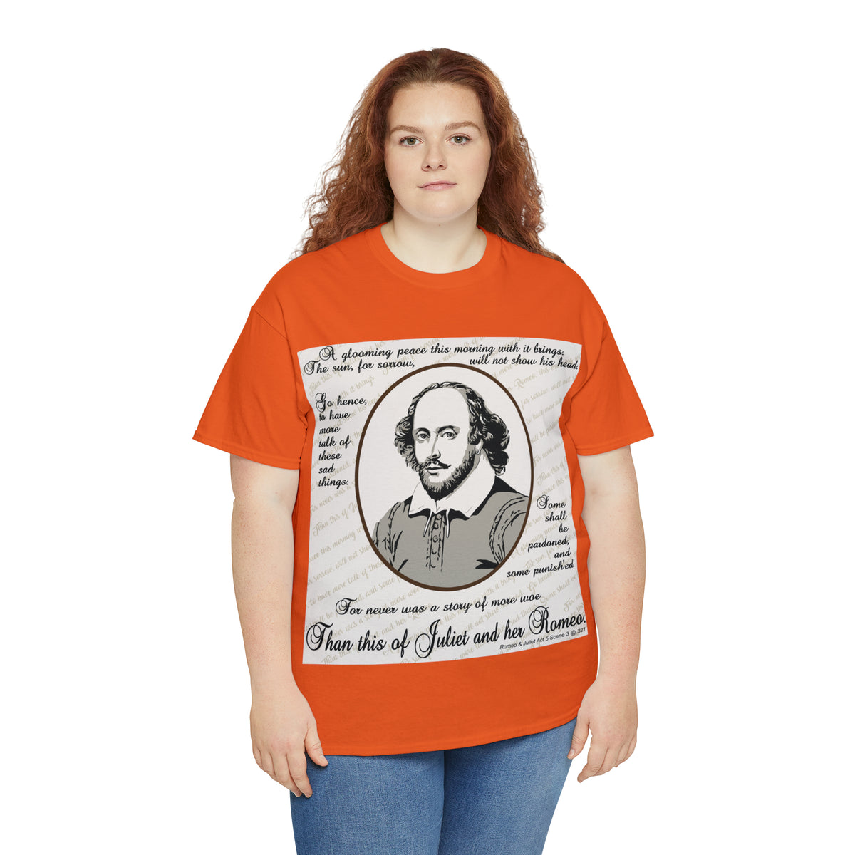 No Greater Tale of Woe... Juliet & Romeo.- Unisex Heavy Cotton Tee